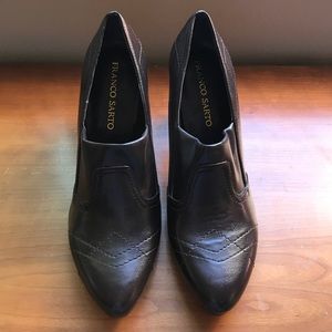 Franco Sarto Dark Brown Heel.