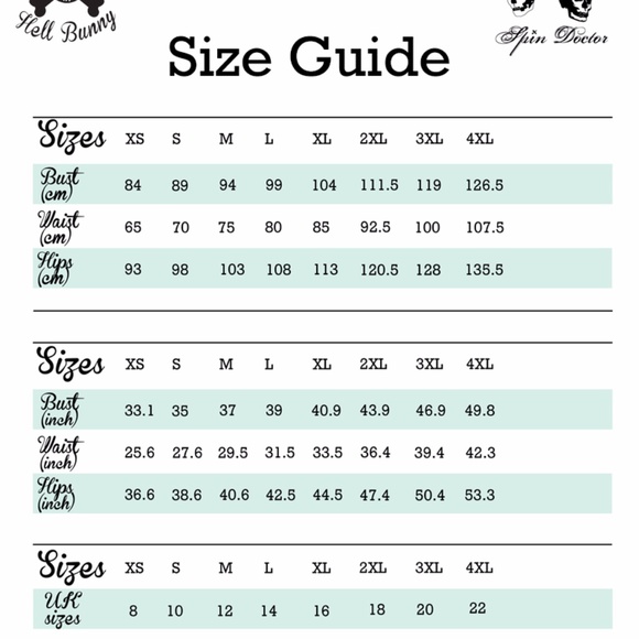 NEW Hell Bunny Harlow Halloween Skirt Rockabilly - Picture 4 of 4