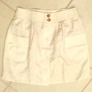J Crew Linen Mini Skirt J Crew Linen Mini Skirt