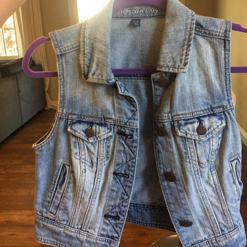 Denim vest