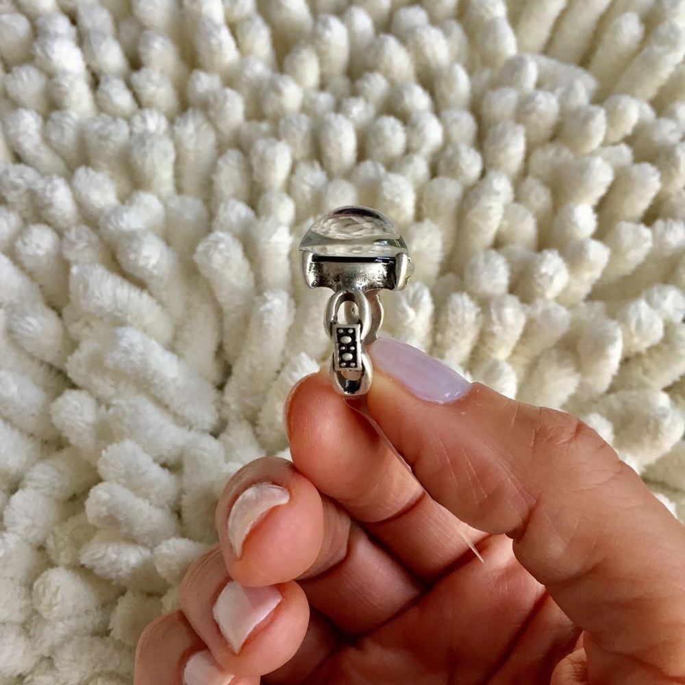 LINK BAND ROUND STATEMENT MOOD RING - Picture 5 of 5