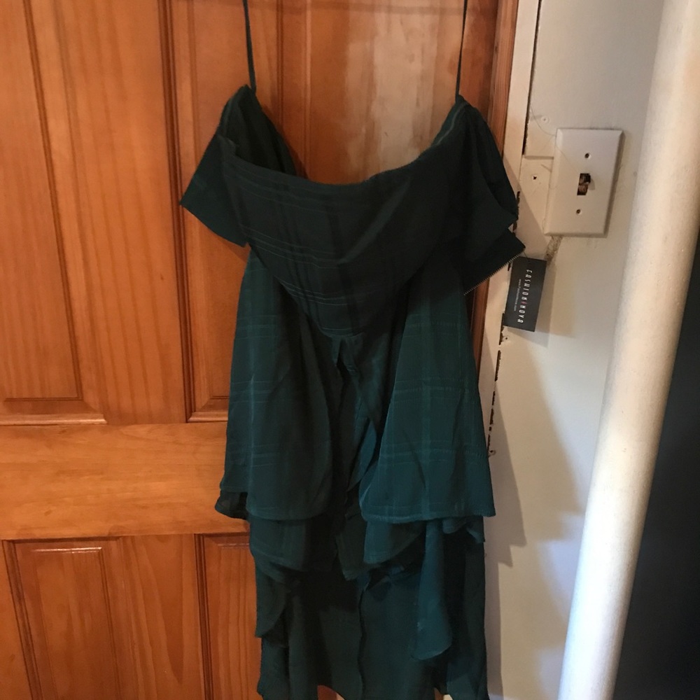 GREEN FASHION NOVA DRESS - Picture 2 of 3