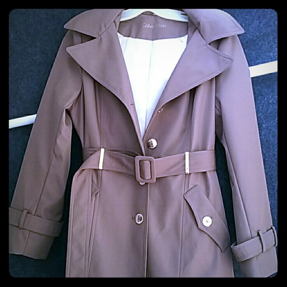 Calvin Klein raincoat