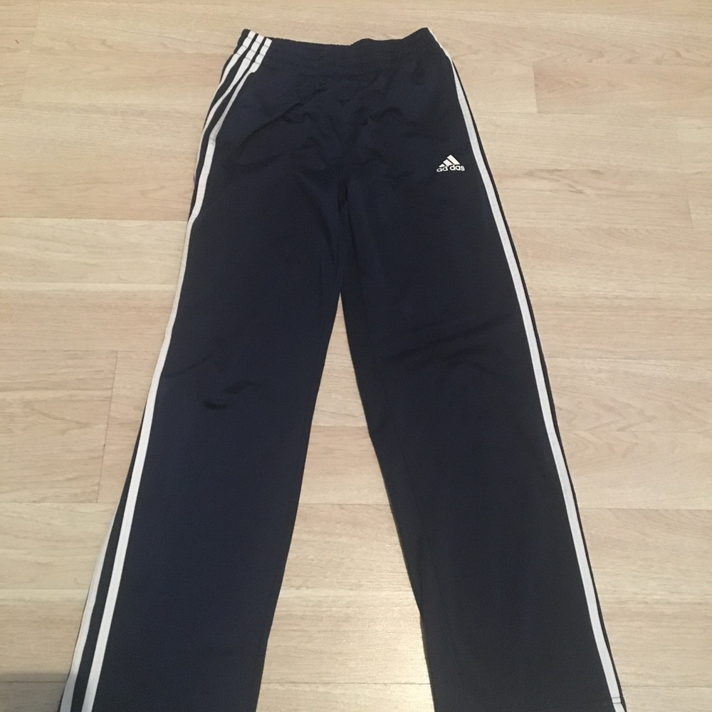 Adidas Sweatpants Navy Track Kids Large 14/16