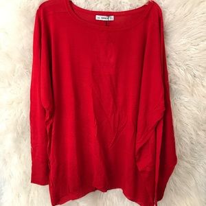 🆕Zara oversized red sweater
