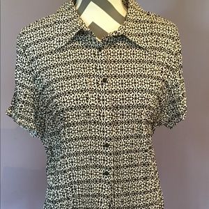 Lane Bryant short sleeve dress blouse Lane Bryant short sleeve dress blouse