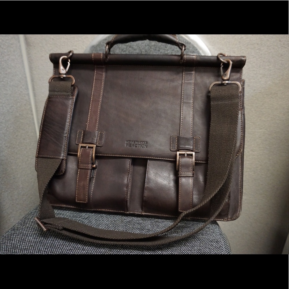 Kenneth Cole Reaction Leather Briefcase