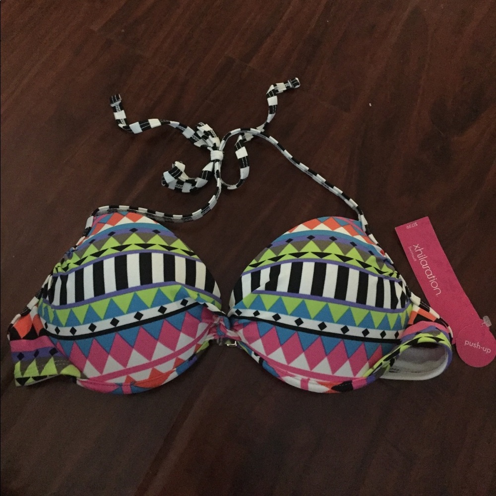Exhilaration push-up top