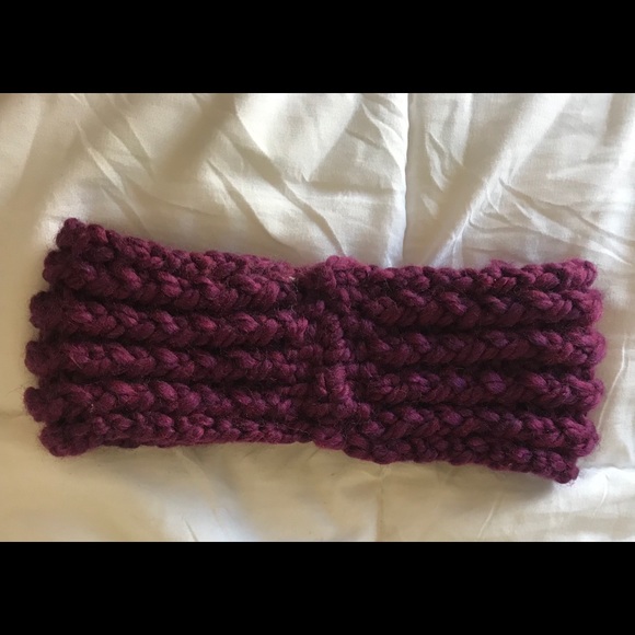 Handmade Knitted Headband Earmuffs Turban - Picture 4 of 4