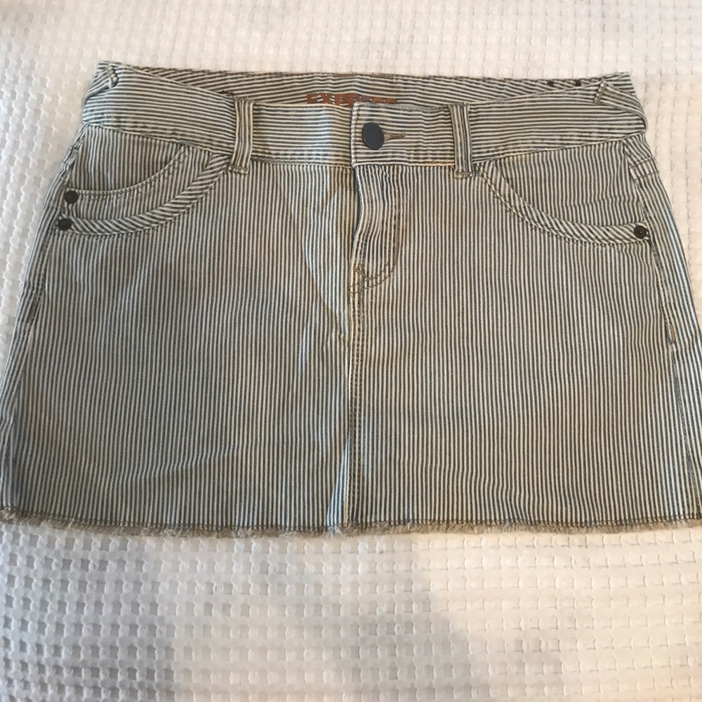 Express denim skirt