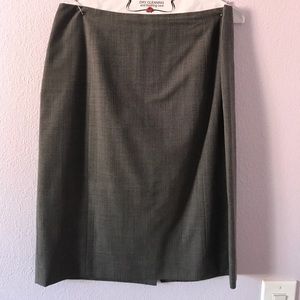 Gray Ann Taylor wool skirt Gray Ann Taylor wool skirt
