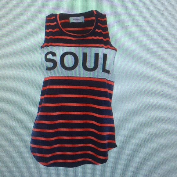 soulcycle Tops - SoulCycle Striped Downtown tank