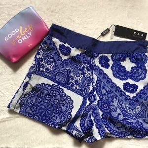 Brand New 💯% Silk Kas New York Shorts Size XS