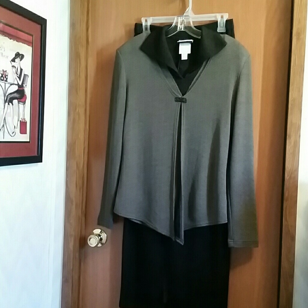 Joseph Ribkoff Maxi Skirt,Top, Jacket