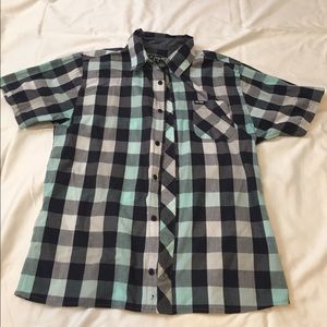 Casual Plaid Button Down
