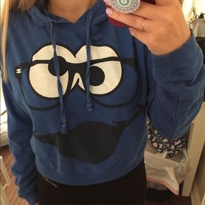 Small Cookie Monster sweatshirt