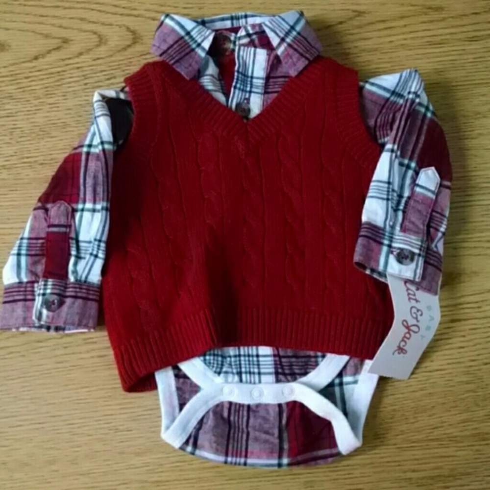Baby Boy Christmas Shirt Duo