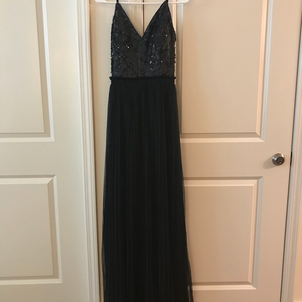 Black formal gown