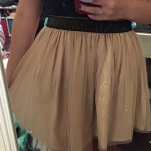 Cute shimmery tulle skirt