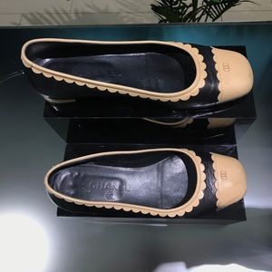 Chanel Scallop Flats