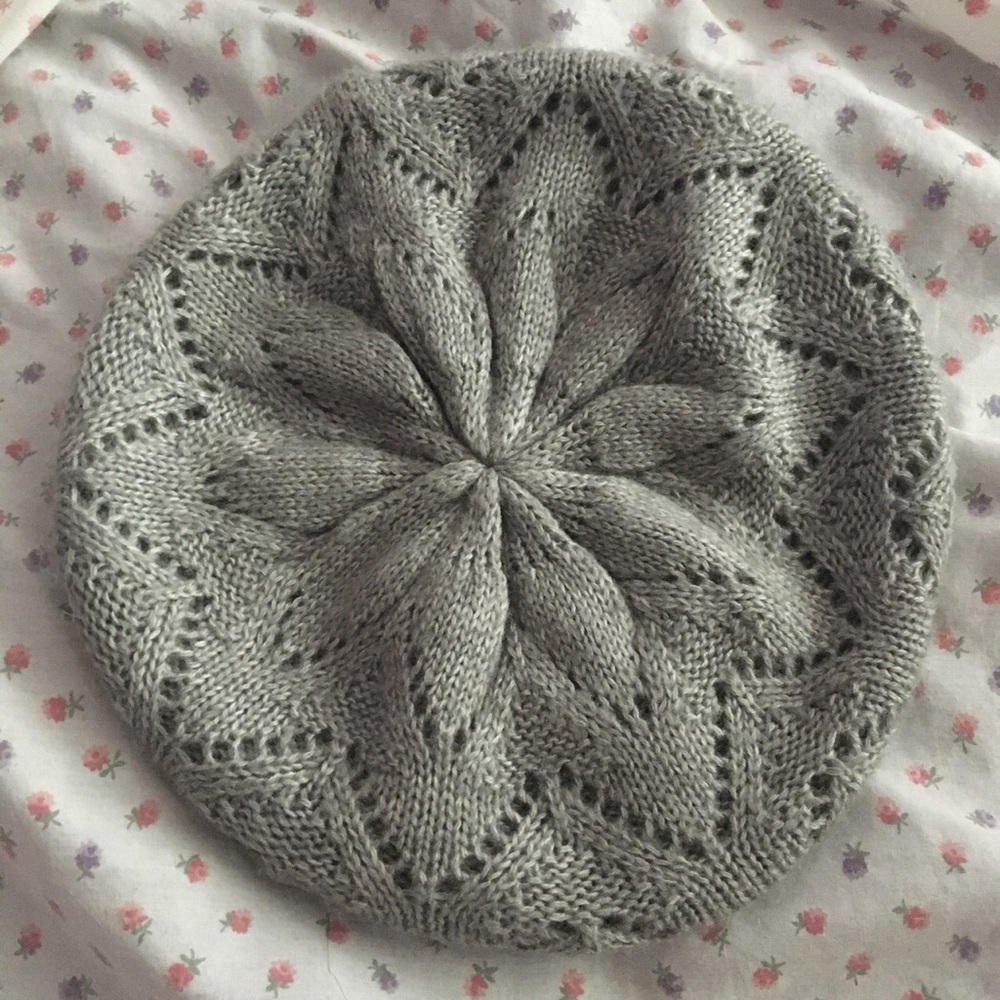 Grey/Gray Beret or slouch beanie