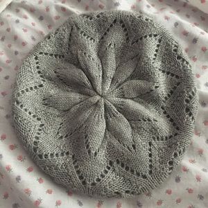 Grey/Gray Beret or slouch beanie