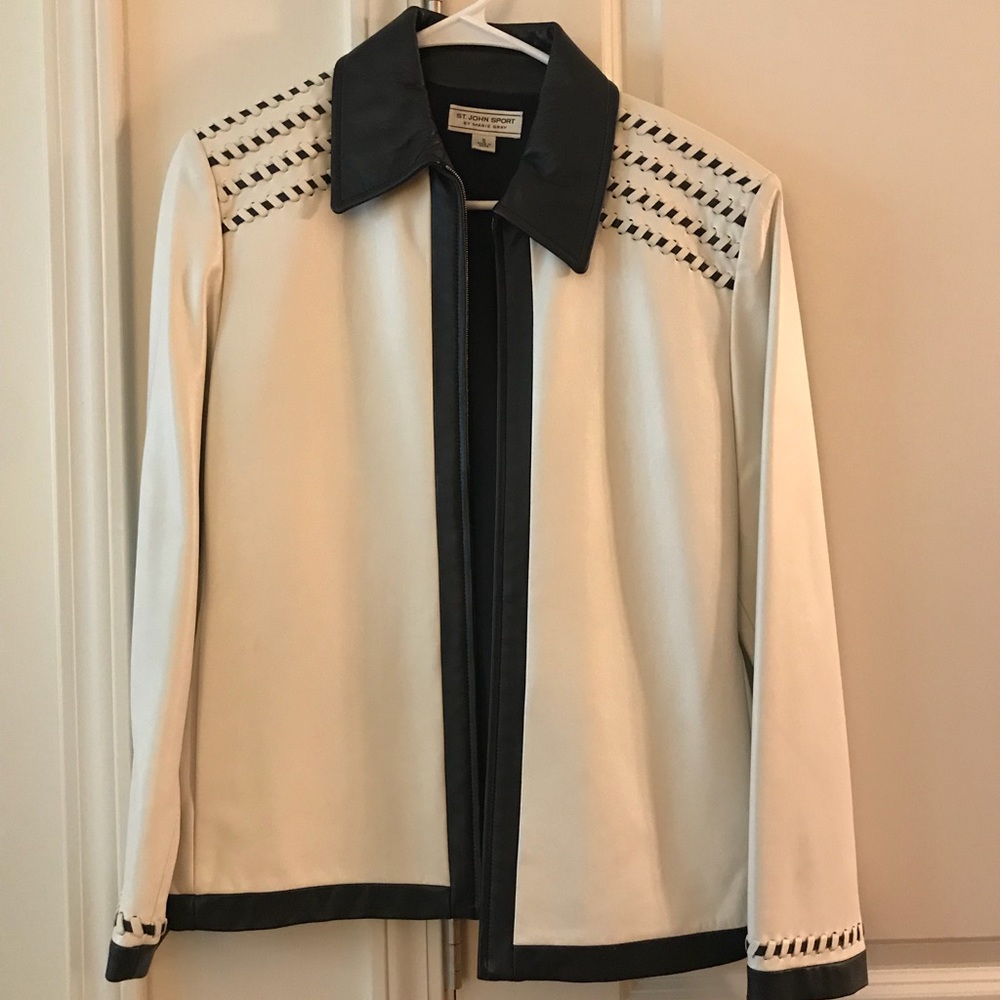 St John’s sport leather jacket