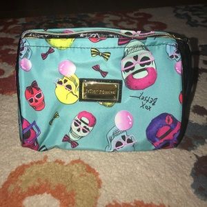 Betsey Johnson makeup bag