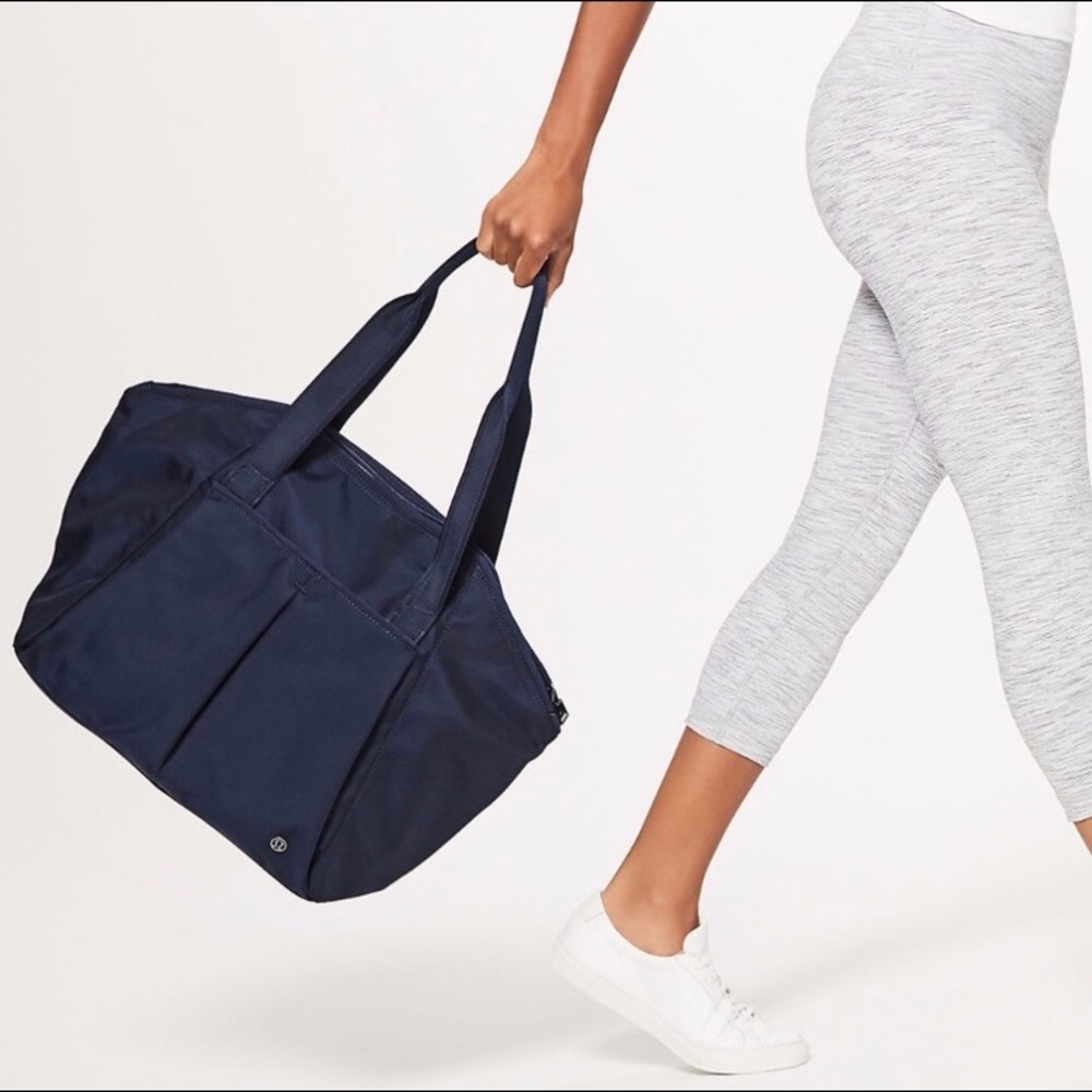 Black Lululemon Free To Be Bag