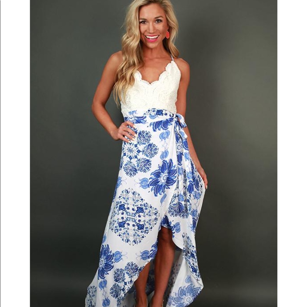 Wrap Maxi Dress