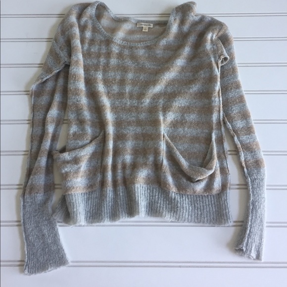 Sarsaparilla Sweaters - Sarsaparilla Striped Light Sweater