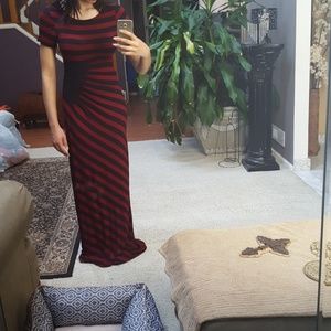 Striped Maxi Dress