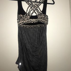 Lululemon Be Wild Tank in leopard
