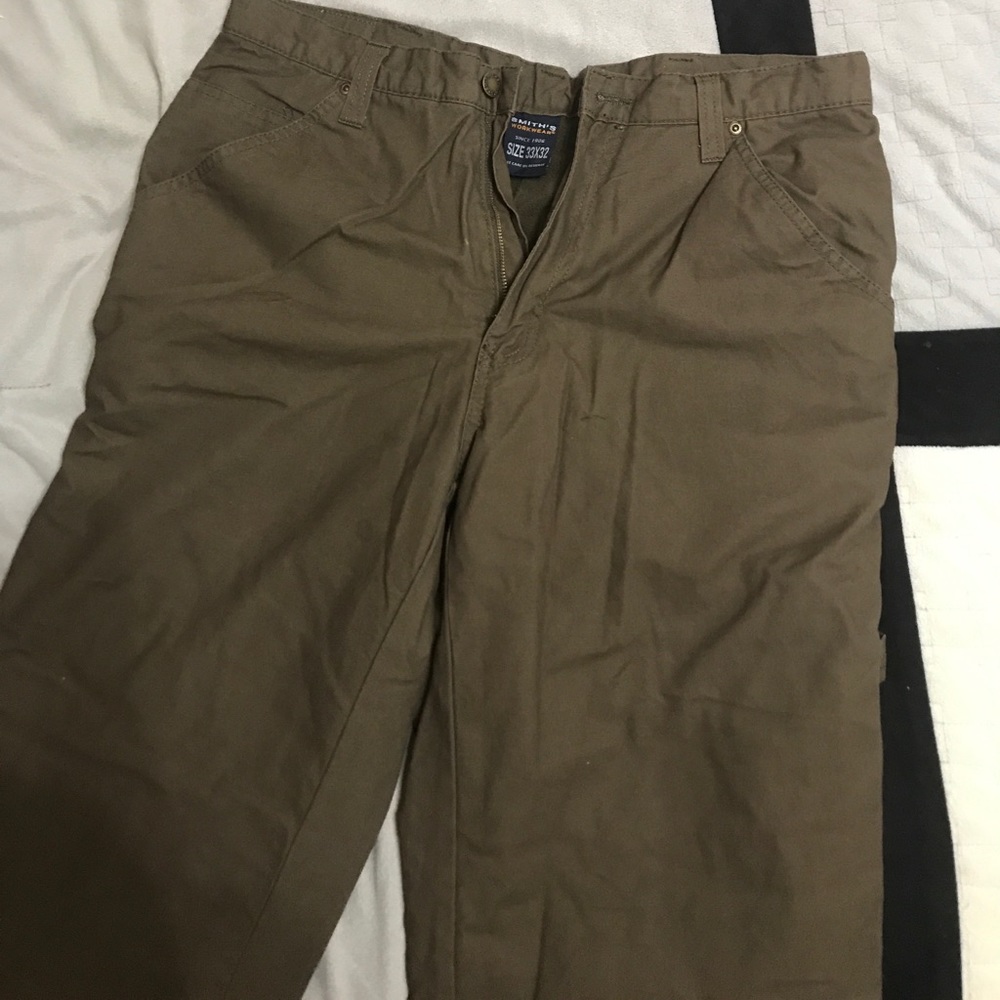 SMITH’s Workwear Lined Carpenter Khaki Pants