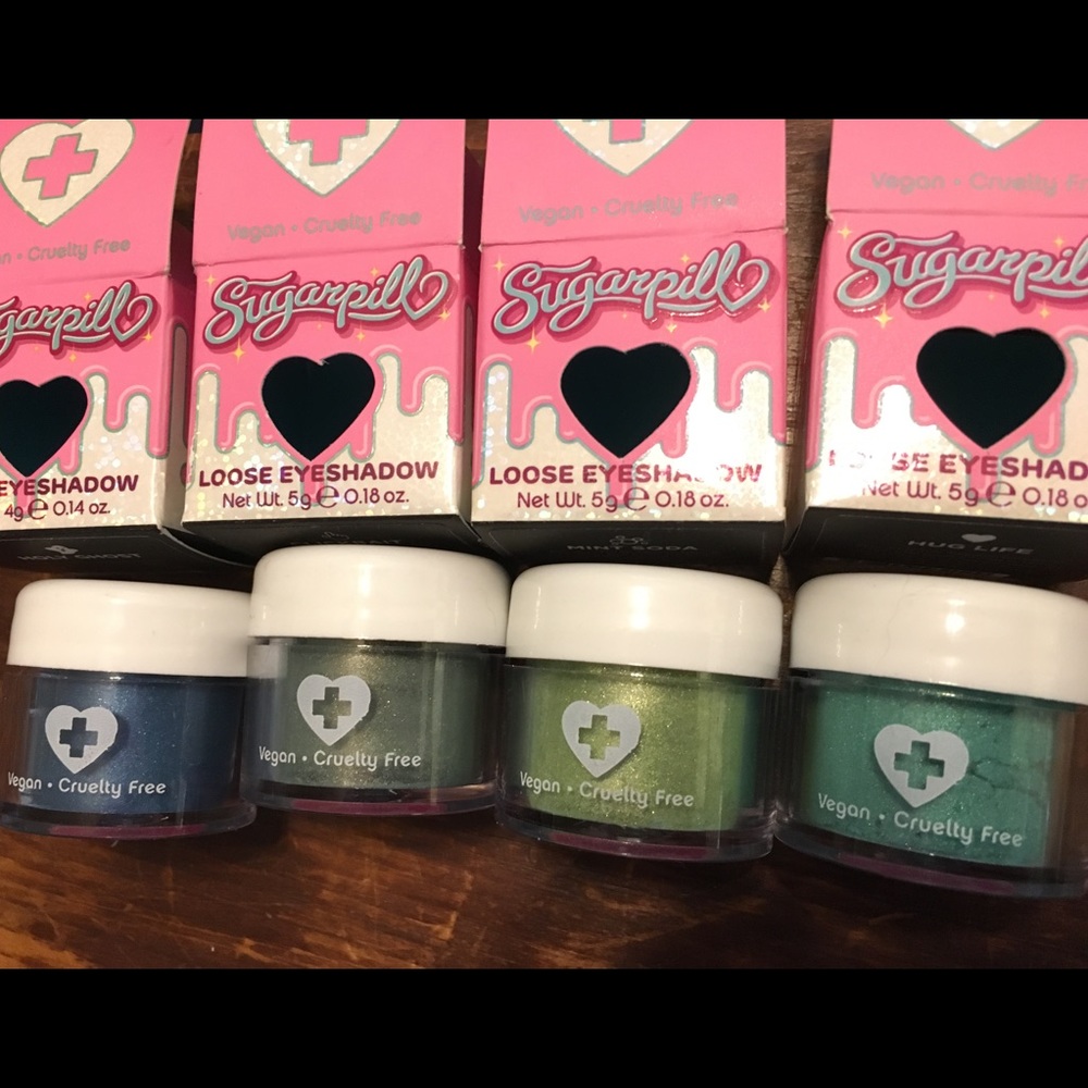 Sugarpill Pigments Holy Ghost Clickbait Hug Life