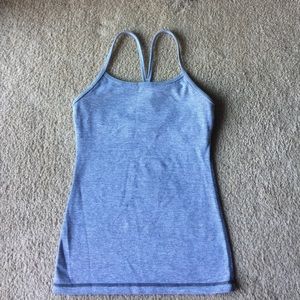 Lululemon Athletica Power Y Stripes Tank Size 2