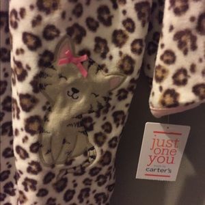 Hooded Carters Fleece Onesie