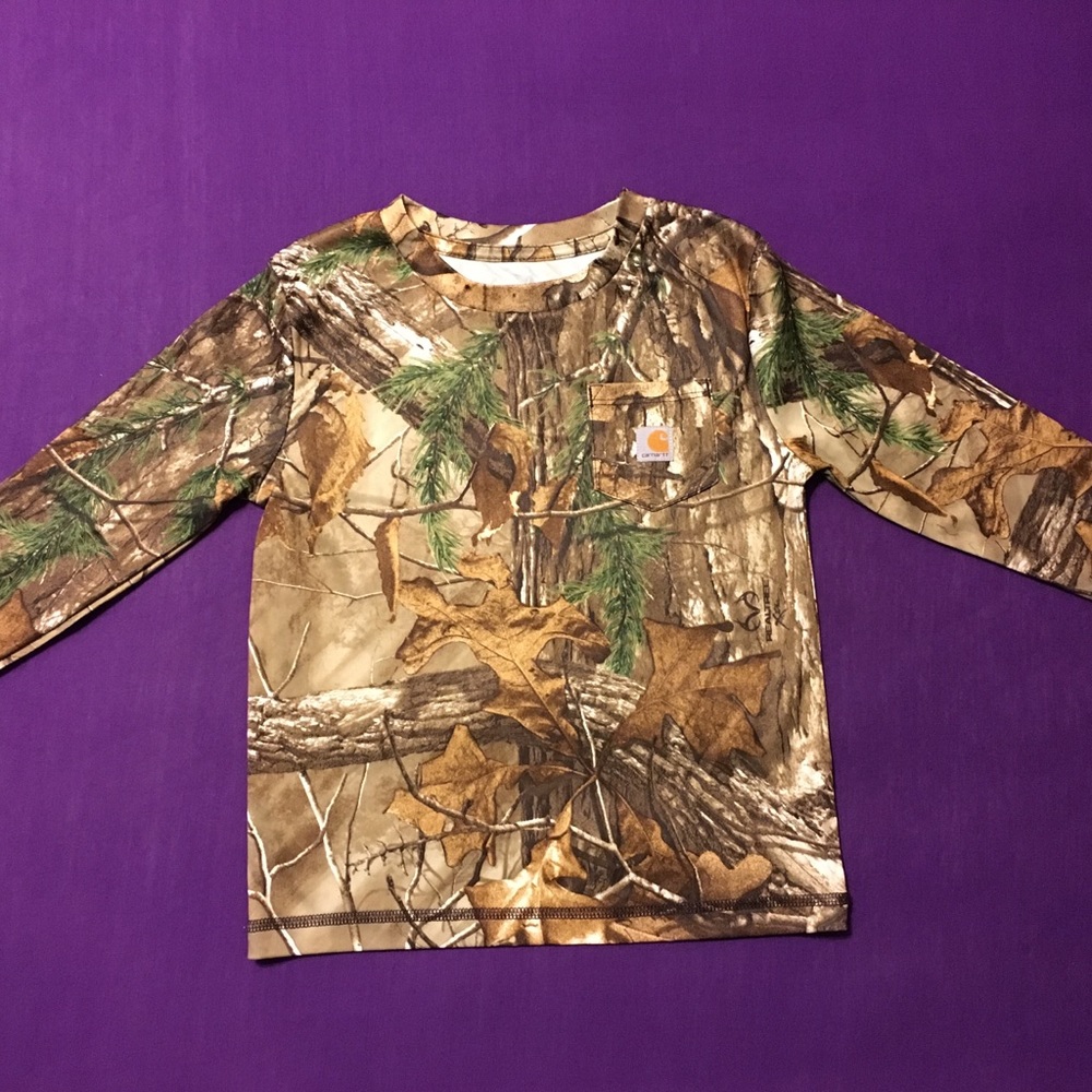 Size 3 Carhartt Lightweight Realtree Xtra LS