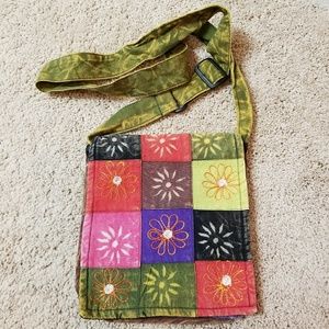 Hippie crossbody purse