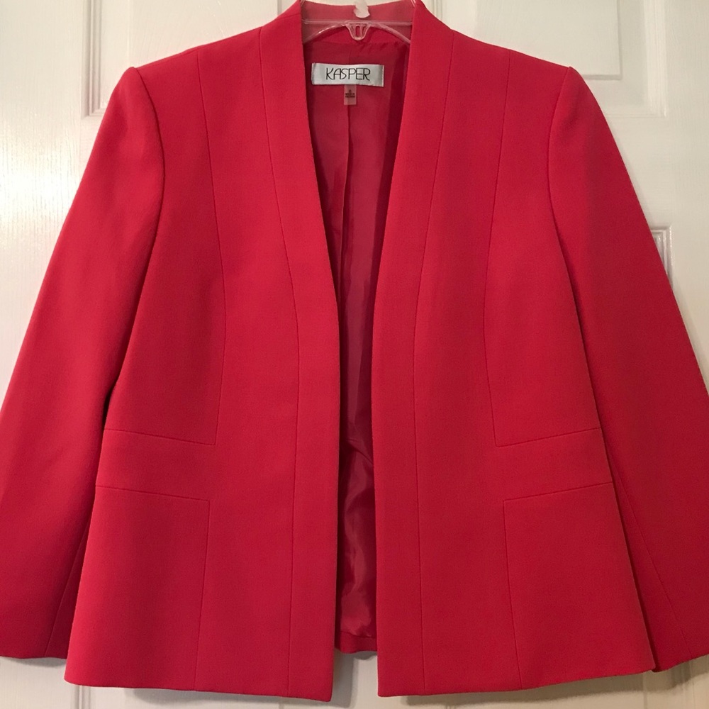 NWT Kasper Linen Blazer