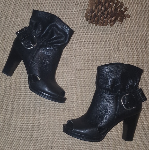 Gianni Bini Shoes - Genuine Leather Black  Boots