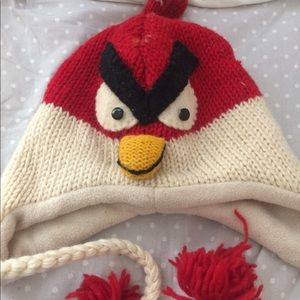 Angry birds ski/snow hat 100% wool great gift!!