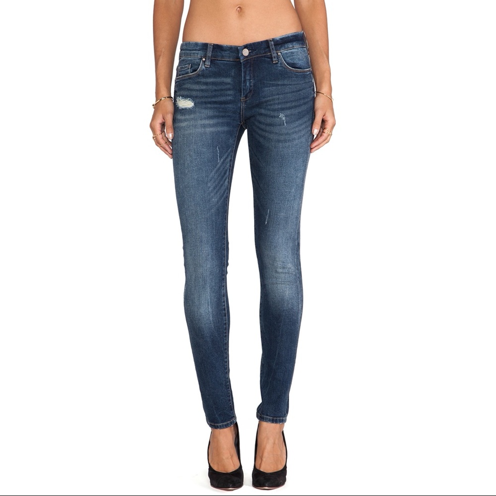 BlankNYC skinny jeans in “girls best friend” wash