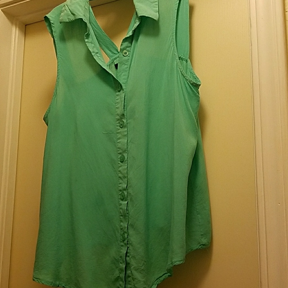 Terrific teal blouse