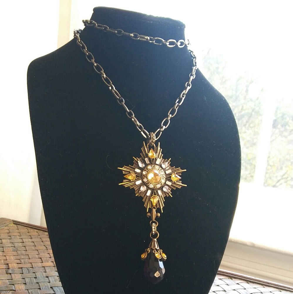 Gothic long necklace