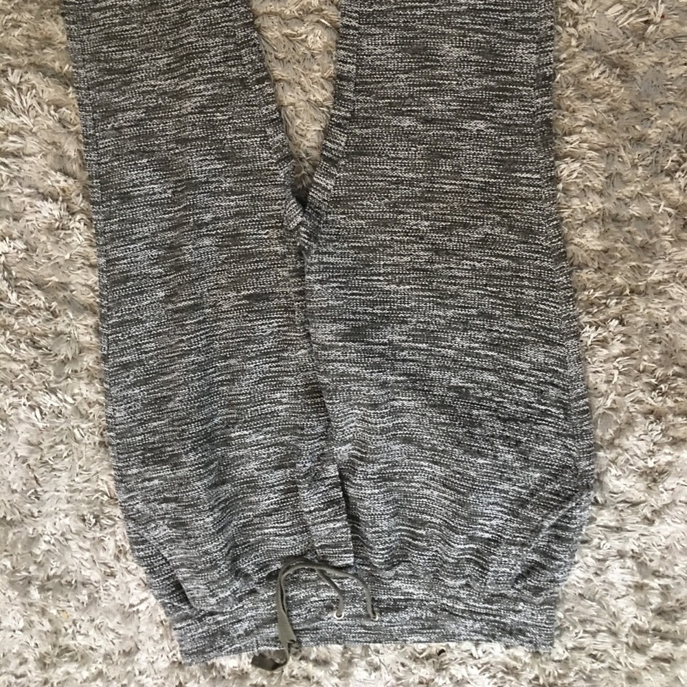 NY&Co joggers green marbled sz L