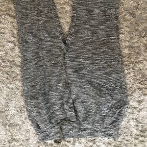 NY&Co joggers green marbled sz L
