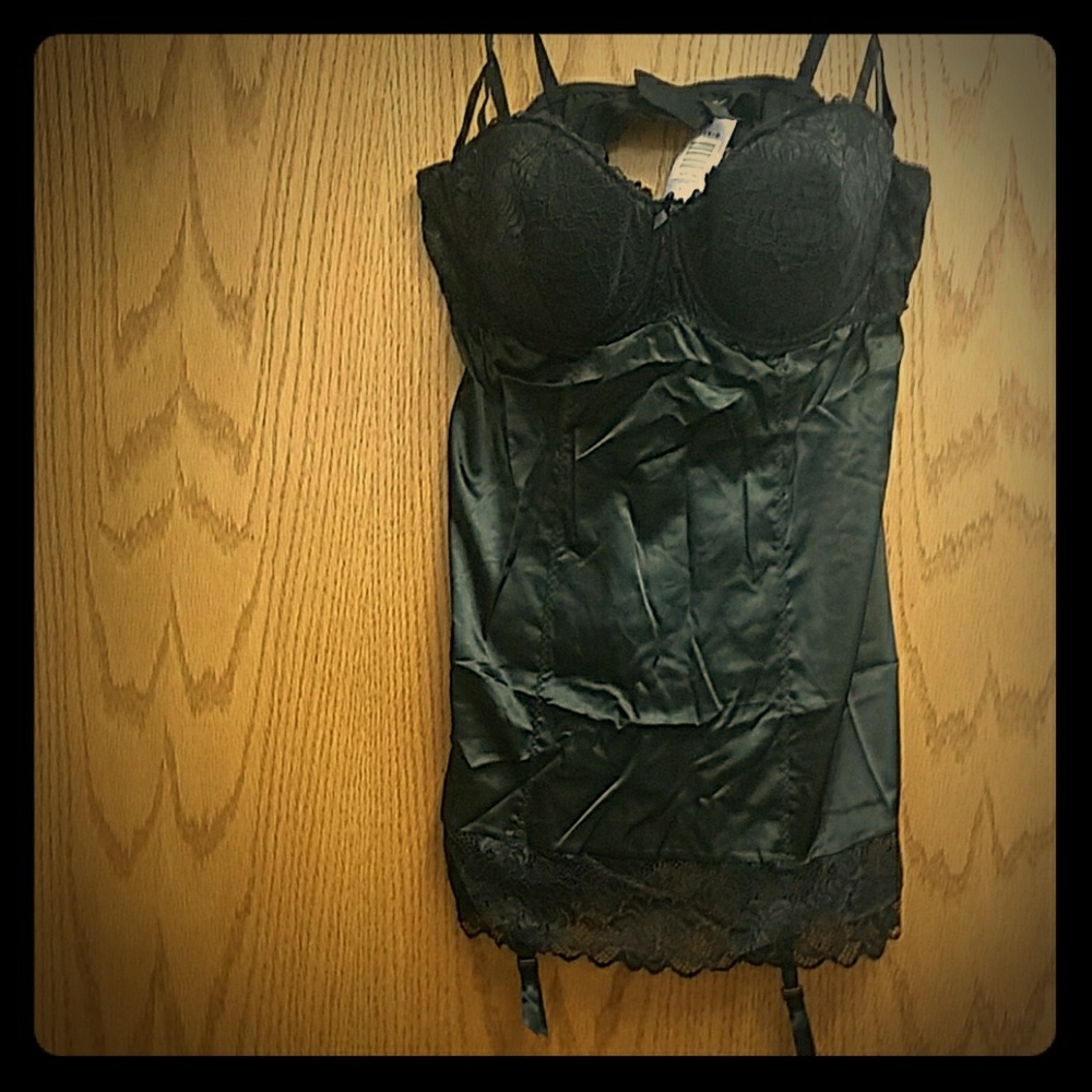 Super Sexy Nighty w/tummy control!  Lace up back