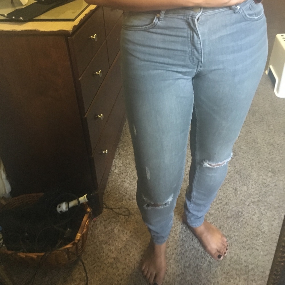 Grey jean 👖