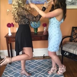 Windsor black lace dress